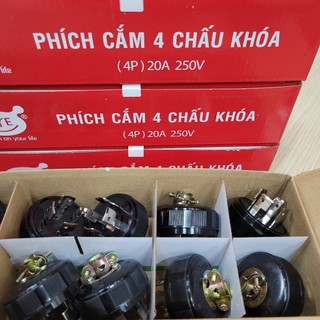 Phích cắm điện Locking 4 chấu JY-7420