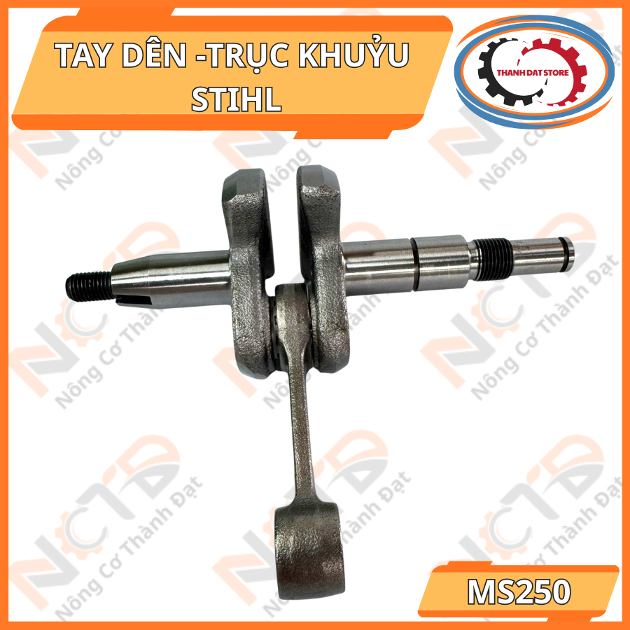 Tay Dên - Trục Khuỷu Máy Cưa Xích  STIHL  MS250