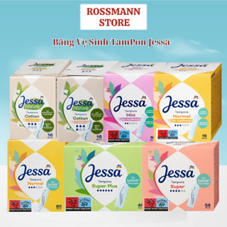 Tampon - Băng vệ sinh Tampon (Jessa, Ob, Fecelle) hộp đủ size - Hàng Đức