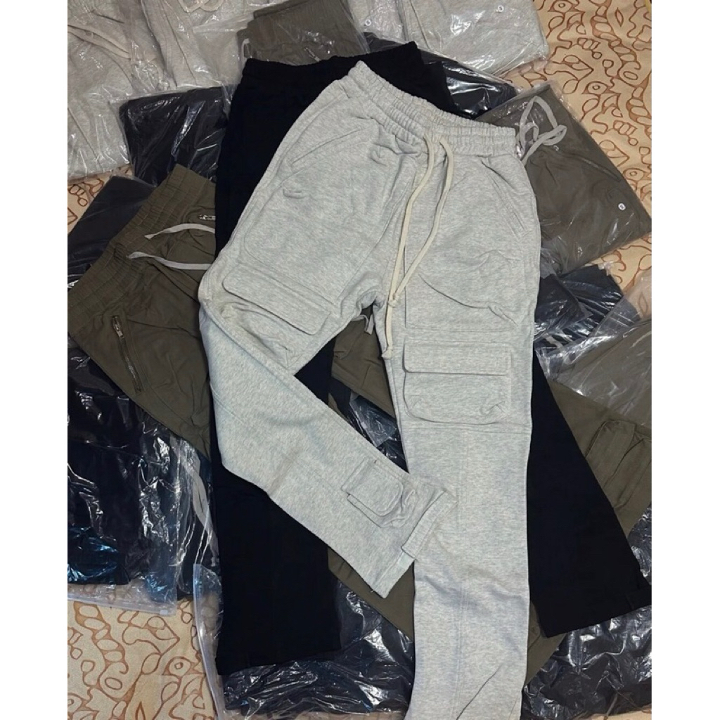 ⚡️Hàng Cao Cấp⚡️ Quần Trouser Tears Of Saint Túi Hộp Phối Khóa Zip - Chất Kaki Co Dãn- Hàng Loại 1 Q