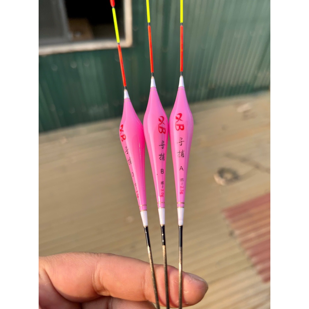 Phao câu cá , Lửng Rơi cao cấp XB Bái Quy , sơn chống phai màu tăm phao