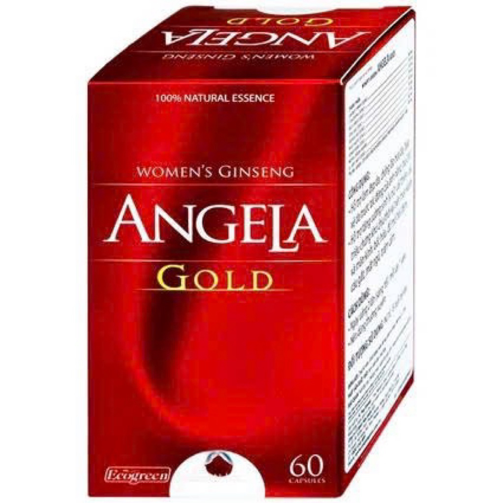 Viên uống Angela Gold Women’s Gingseng - lọ 60 viên