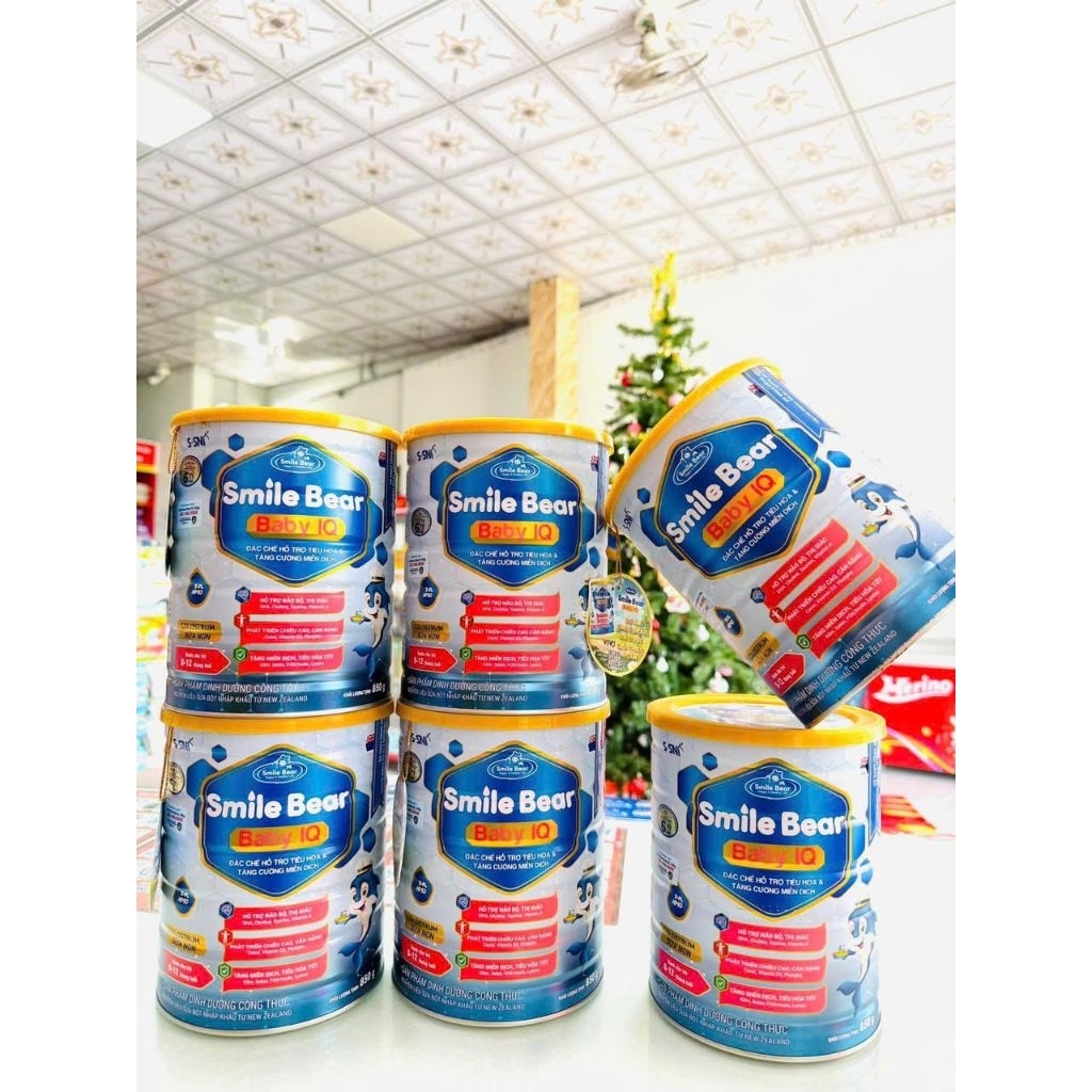 Sữa dinh dưỡng công thức Smile Bear Baby IQ