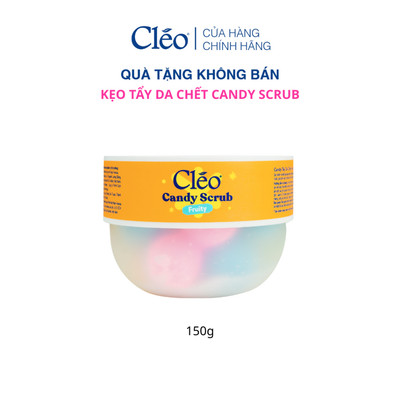[GIFT] Kẹo Tẩy Tế Bào Chết Candy Fruity Cleo Giảm Thâm Sần, Làm Sáng & Đều Màu Da 150g