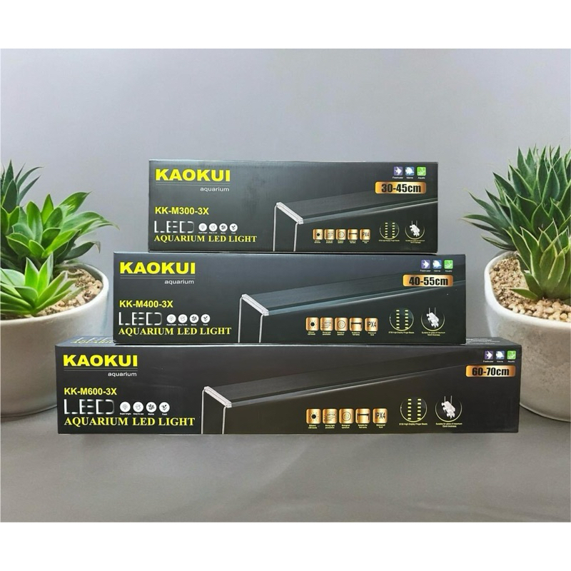 Đèn led siêu sáng KaoKui RGB Aquarium Light KK 3X series - đỏ cá không đỏ nước