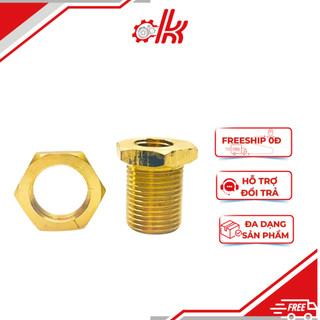 Tán thau siết thành - Cà rá siết thùng đồng - Đầu Nối Siết Ống Đồng