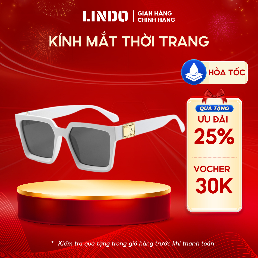 Kính Râm Mát Nữ Thời Trang Hàn Quốc CINLA KI012 Gọng To