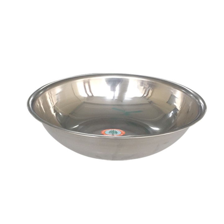 Thau Inox size Lớn Từ 50 Đến 60 cm- Thau Inox , Thau Trộn, Thau Giặt Đồ, inox Dày Dặn An Toàn Sức Kh