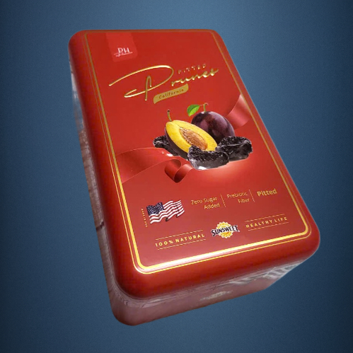 SUNSWEET - hộp thiếc 200gr - MẬN KHÔ KHÔNG HẠT USA Pitted Prunes