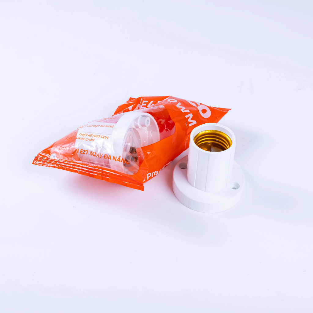 Đuôi Đèn E27 Thông Dụng(NAE2790W) Chính Hãng Nanoco