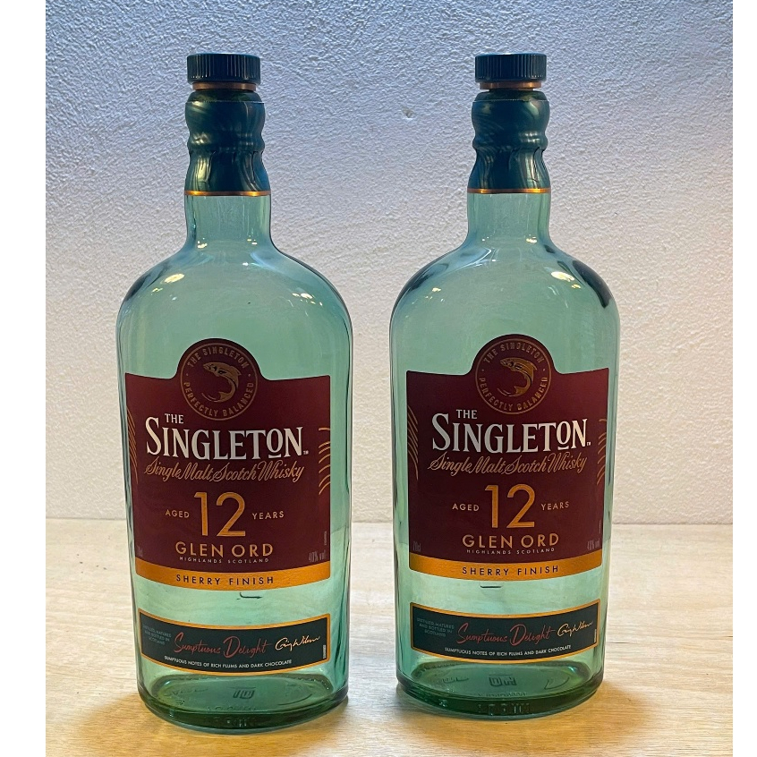 Vỏ Chai Rượu The Singleton 12 Năm | Chai Decor Trưng Bày Bar – Tủ Rượu – Quà Tặng
