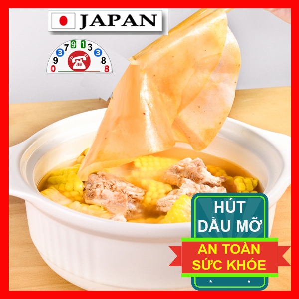 Bộ Giấy Thấm Dầu Mỡ Thực Phẩm Giấy Lọc Dầu