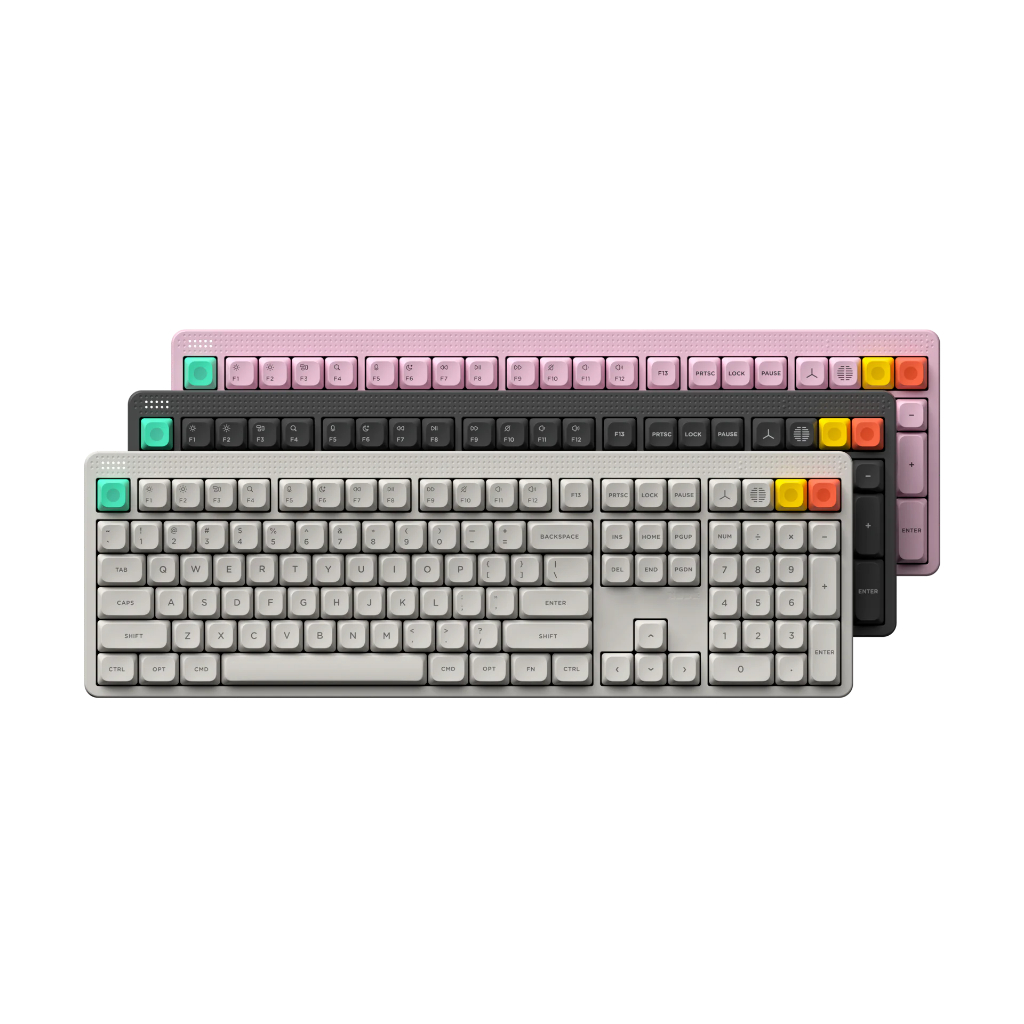 [Chính hãng] Bàn phím cơ Nuphy Node100 - Bàn phím không dây led RGB, 3 mode kết nối, Vuốt cảm ứng chỉnh âm lượng | BigBuy360 - bigbuy360.vn