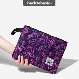 Túi đựng đồ cá nhân mỹ phẩm du lịch, túi đựng bút Back To Basic 25x18x1,5cm
