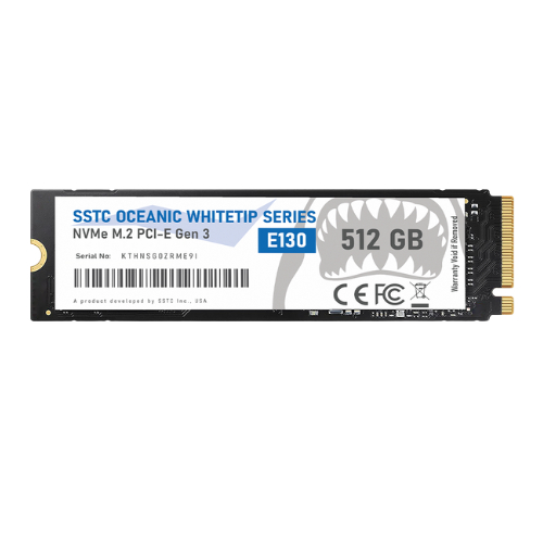 Ổ cứng SSD NVMe SSTC 512GB E130 Gen 3x4 | New - Chính Hãng BH 36T