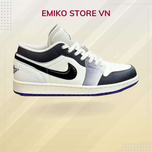 [ Chính Hãng ] Giày Sneaker JD1 Cổ Thấp Màu Punk Rock Mới Nhất Cho Cả Nam Và Nữ, Full Box