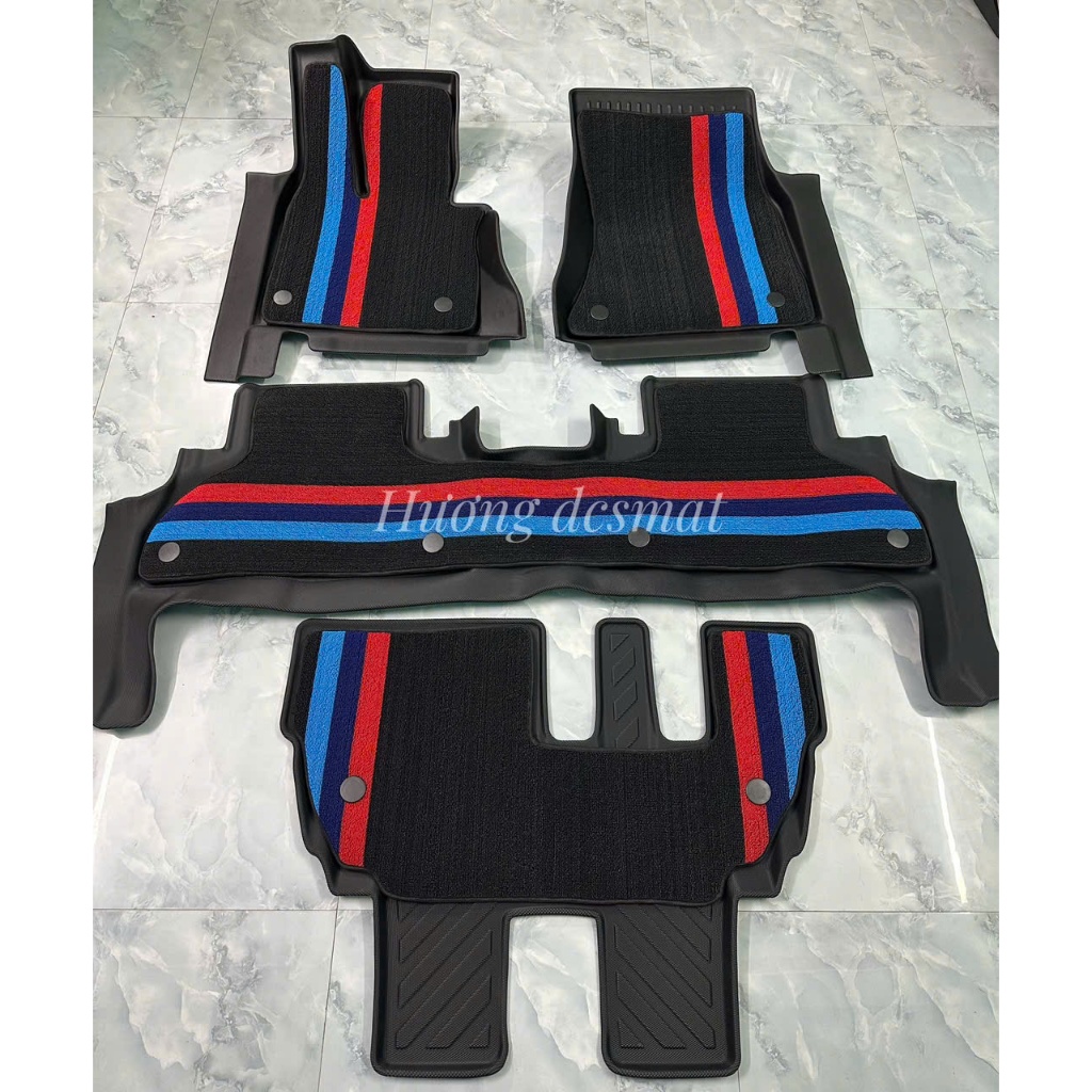BMW X5 2013-2018 . Thảm sàn tràn viền cho xe BMW X5 ( 7 chỗ tùy chọn), hiệu dcsmat, dẻo dai, không m