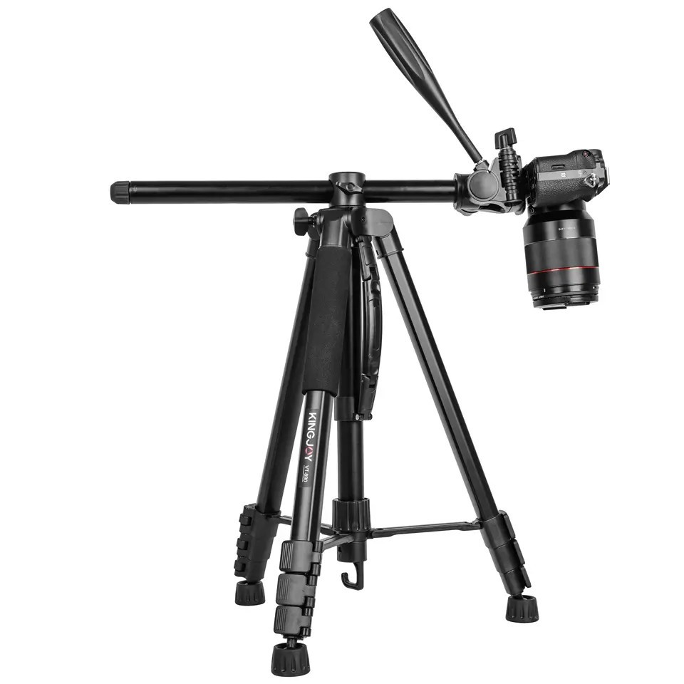 KINGJOY VT-890H - Chân Tripod Dành Cho Máy Ảnh/Điện Thoại Di Động | Hàng Chính Hãng