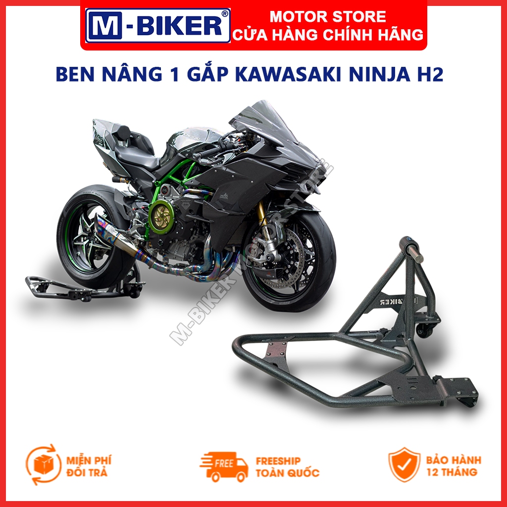 M-Biker | Ben nâng H2, Ben nâng Ninja H2, Ben nâng 1 gắp dành cho Kawasaki Ninja H2 mã MB143
