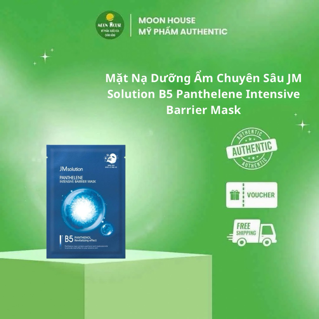 Mặt Nạ Dưỡng Ẩm Chuyên Sâu JM Solution B5 Panthelene Intensive Barrier Mask