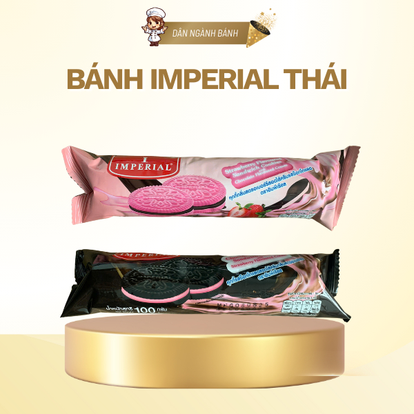Bánh Quy Imperial Thái trang trí bánh sinh nhật, bánh orio trang trí bánh kem