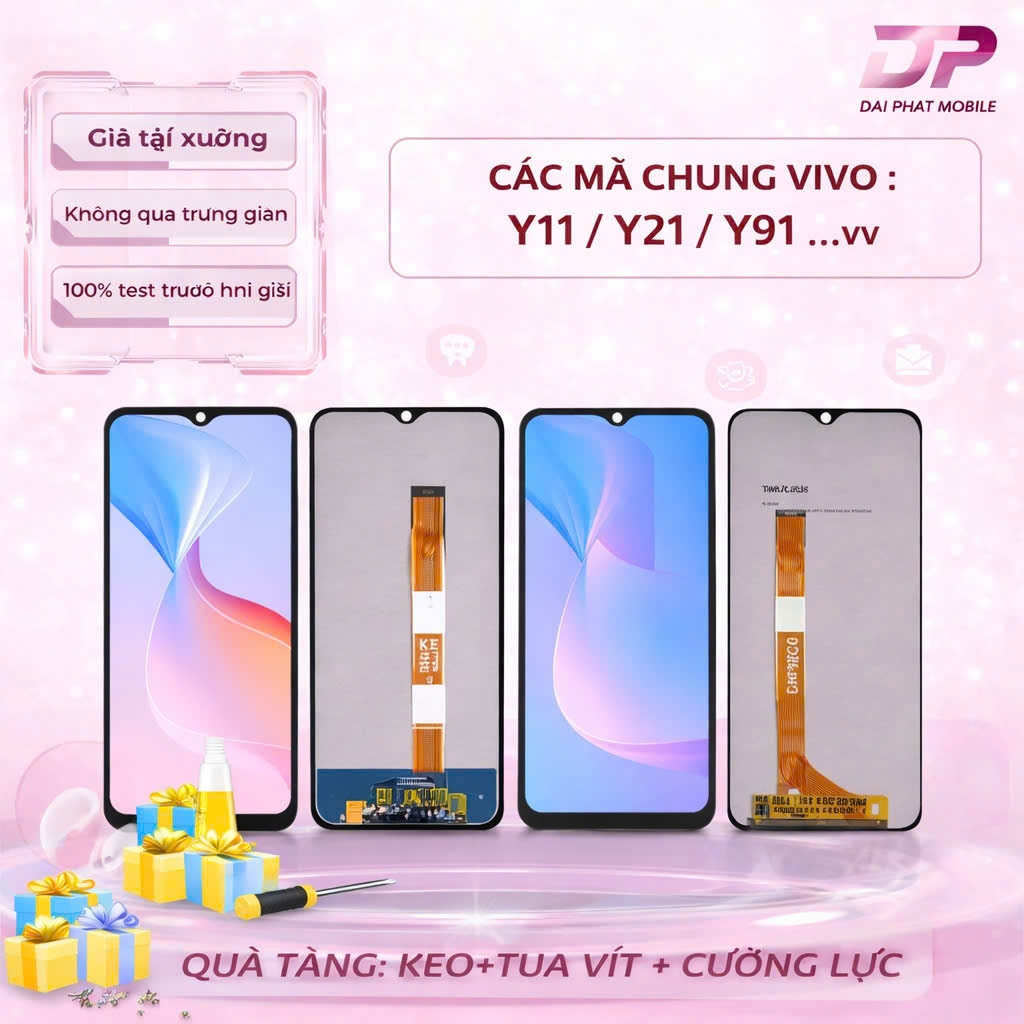 🔥Màn Hình Dành Cho Vivo Y11, Y12, U10, Y20S, Y20,Y21. Y21S,Y91,Y93 | Full Cảm Ứng | Tặng Quà Thay Thế🔥