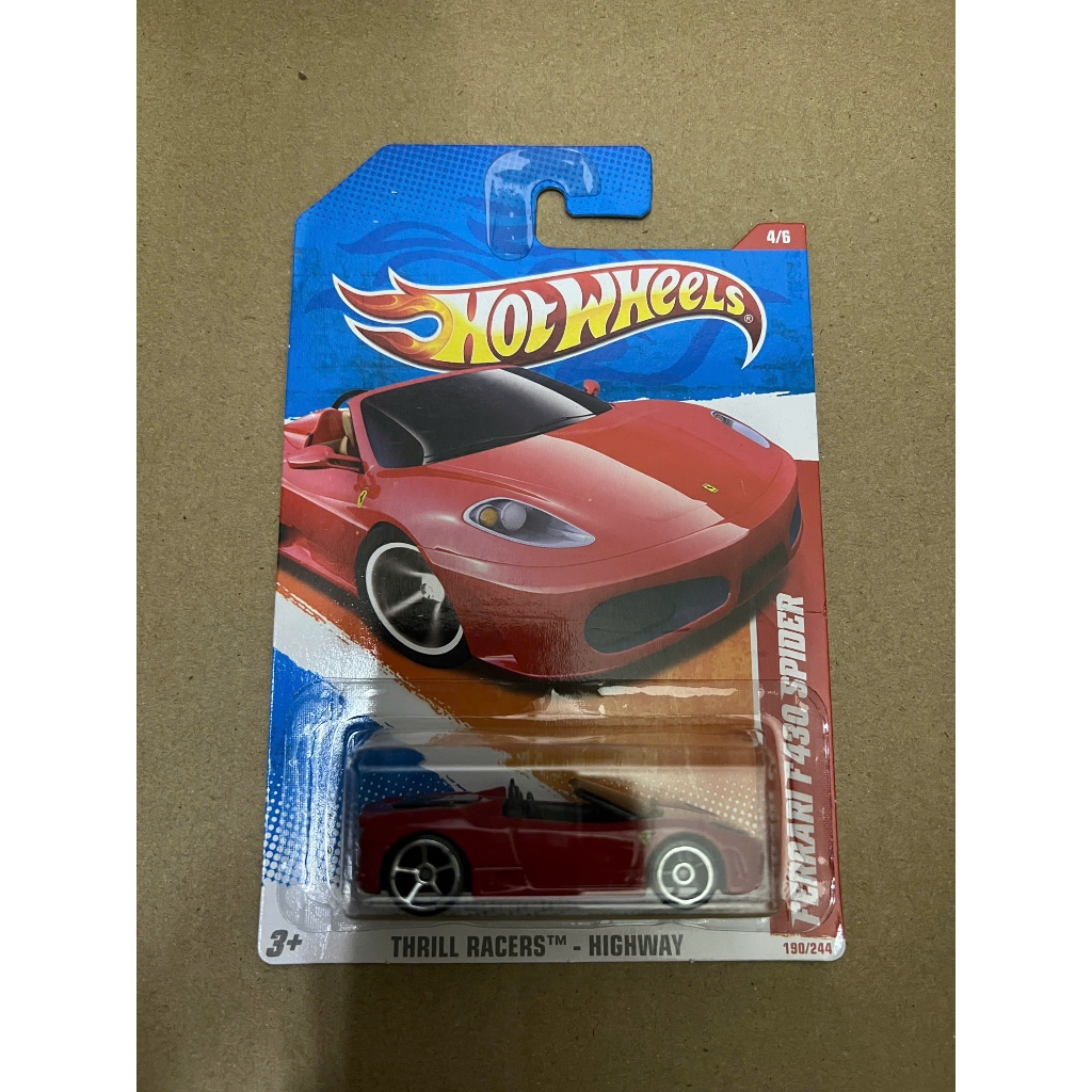 LeHuong Diecast - Xe mô hình Hot Wheels Ferrari F430 Spyder đỏ