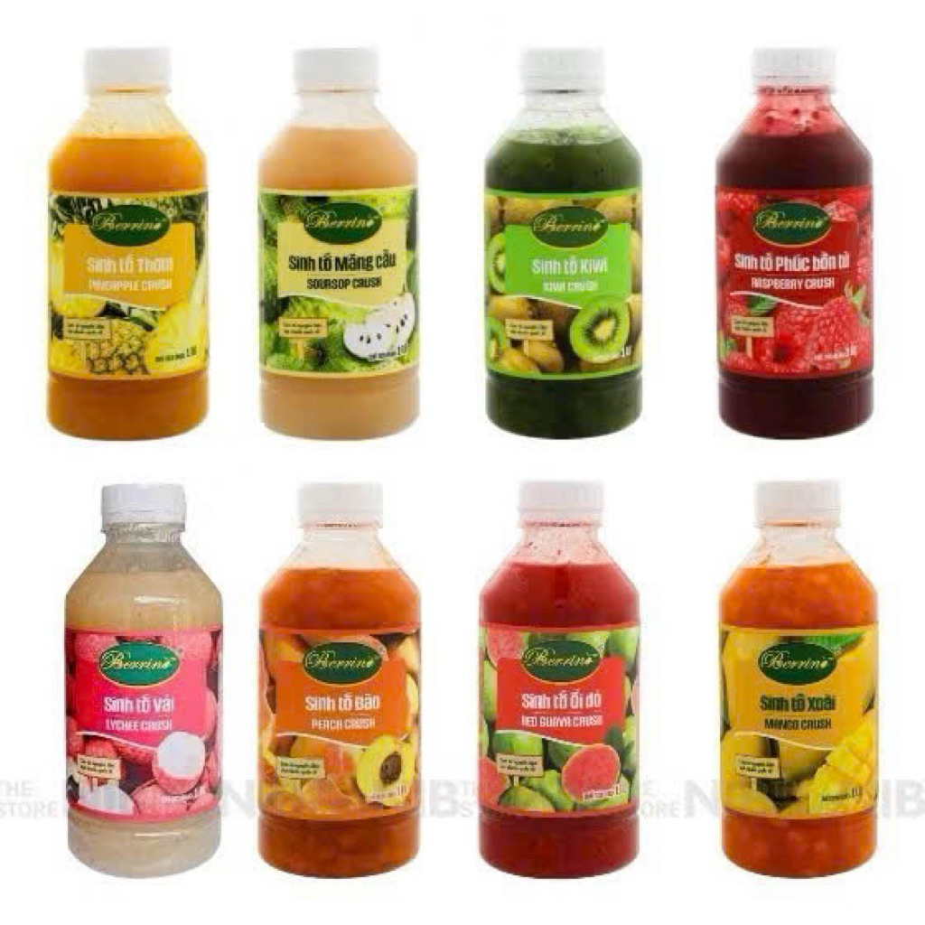 SINH TỐ BERRINO 1000ml (bao bì mới)