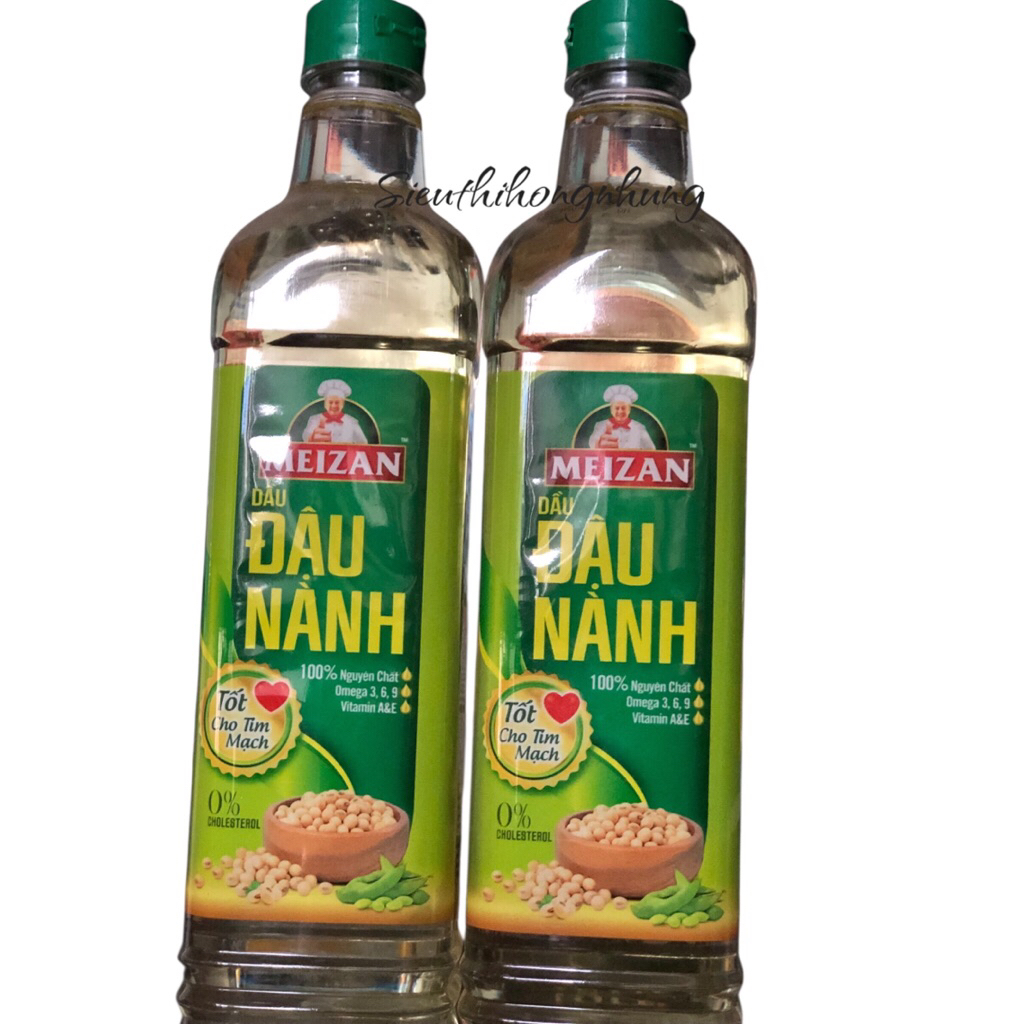 Dầu Ăn Đậu Nành Meizan 1 Lít