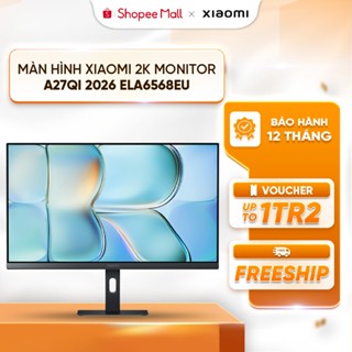 Màn hình máy tính Xiaomi 2K Monitor A27Qi 2026 ELA6568EU 27 inch - Góc nhìn rộng 178° - Tần số quét 120Hz