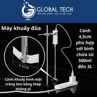 Máy Khuấy Đũa, Máy Khuấy Trộn Mini, Máy Khuấy Dung Dịch từ 500ml–3L – Cánh Thép Không Gỉ
