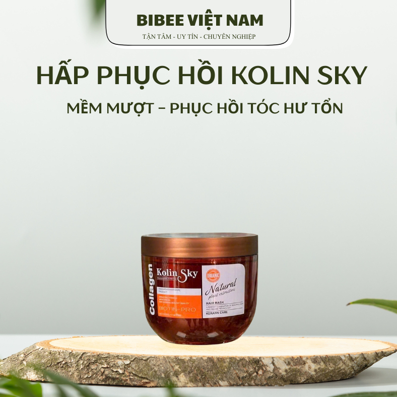 KEM Ủ TÓC COLLAGEN KOLIN SKY NATURAL – BIOTIN PRO