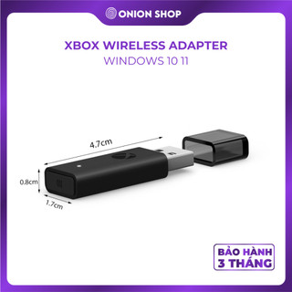 Xbox Wireless Adapter cho Windows - USB Adapter không dây cho tay cầm Xbox (Hỗ trợ Windows 10 và 11)