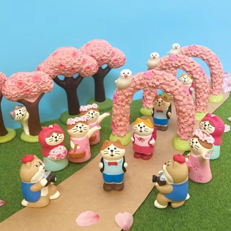 Mô Hình Mèo Zakka Chủ Đề Đám Cưới