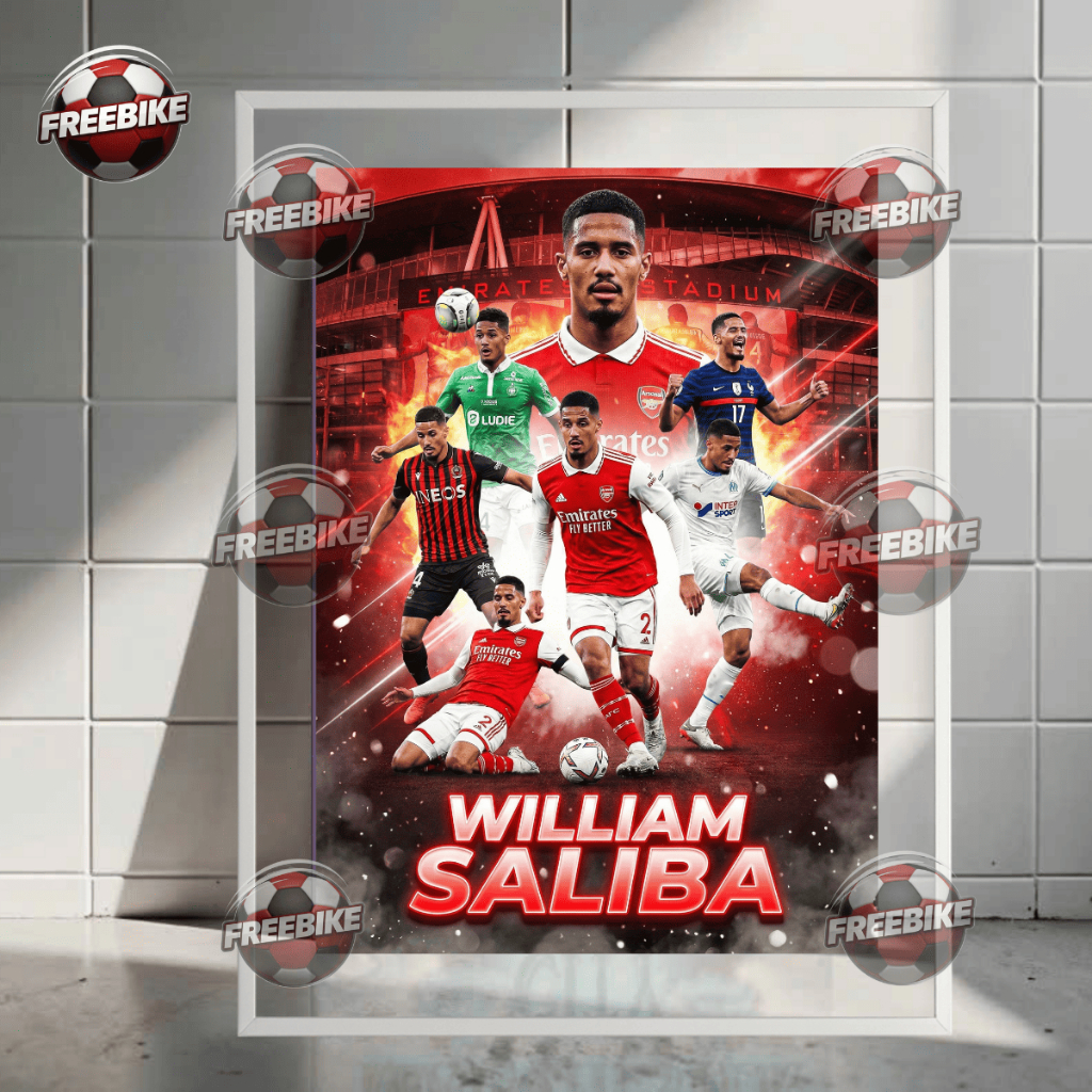 POSTER WILLIAM SALIBA KHUNG BẰNG KÍNH PHA LÊ CAO CẤP