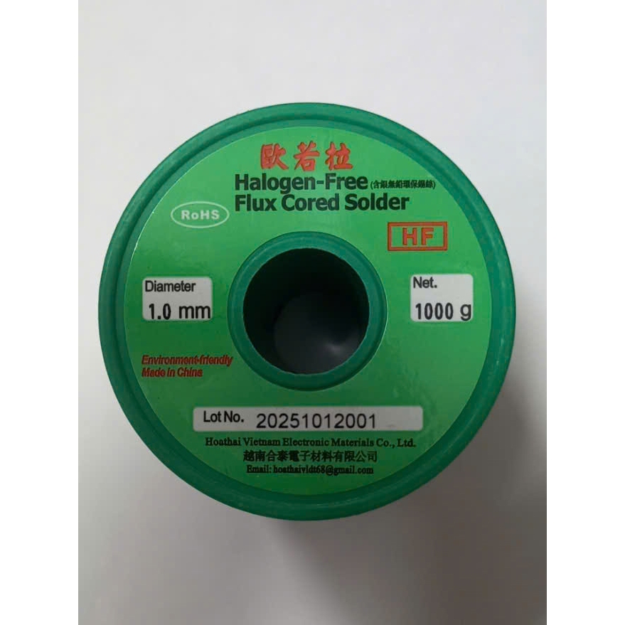 Thiếc hàn không chì  hàng cao cấp tỉ lệ 99.3Sn 0.7Cu cuộn 1kg