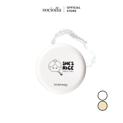 Phấn Phủ Dạng Nén Dearmay She's Rice Sebum Pact