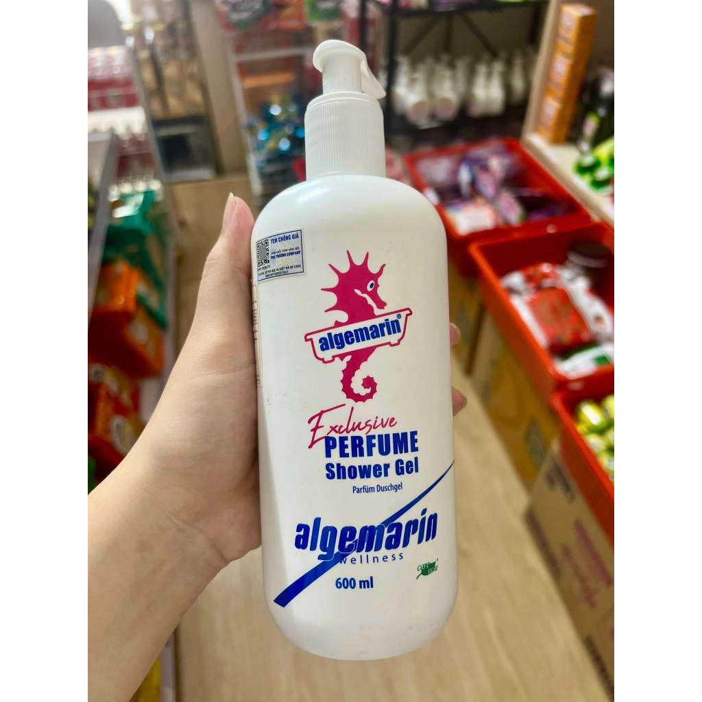Sữa Tắm Cá Ngựa Algemarin Exclusive Perfume Shower Gel 600ml