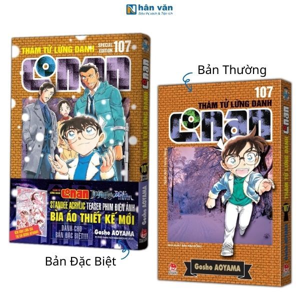 Truyện Tranh -Thám Tử Lừng Danh Conan - Tập 107