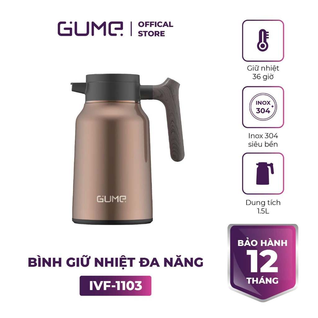 Bình Giữ Nhiệt Đa Năng 4 Mùa GUME KOREA - IVF1103