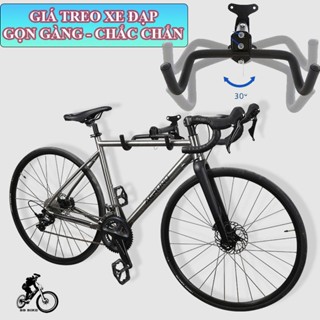 Giá treo xe đạp gắn tường gấp gọn điều chỉnh độ dài và góc nghiêng BB BIKE, có móc gắn mũ bảo hiểm