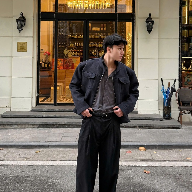 Áo khoác dạ nam hai túi nắp ngực Mosco Jacket và Cosco Jacket by Scott Sor