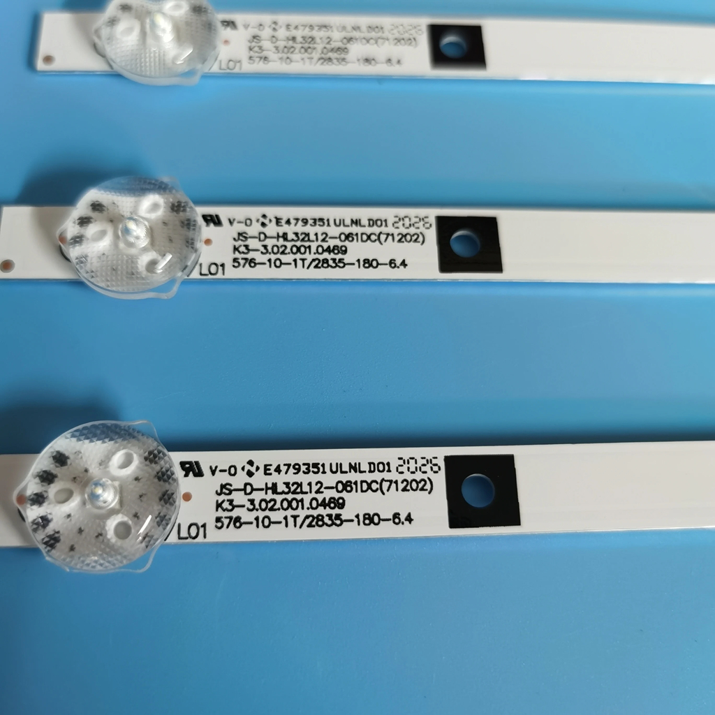 Viettronics DV-320ETV (#DV320) - Bộ 3 thanh 6 led 6v Tivi Viettronics 32" JS-D-HL32L12-061DC