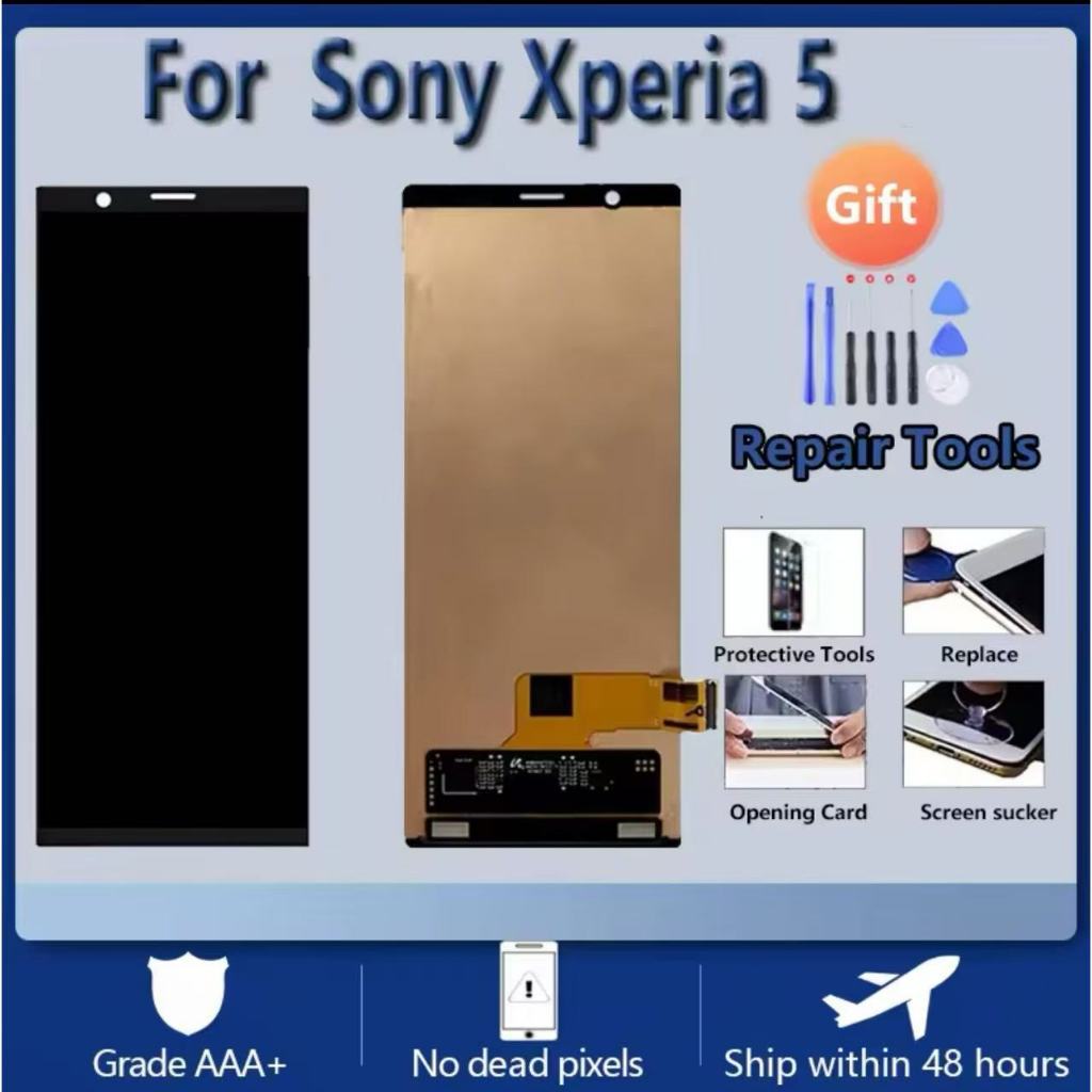 6.1 "OEM LCD cho SONY Xperia 5 X5 Màn hình cảm ứng LCD bộ phận thay thế lắp ráp kỹ thuật số J8210 J8