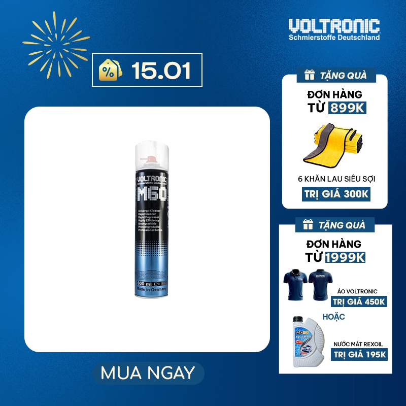 Dung dịch vệ sinh tẩy rửa đa năng nhập khẩu đức VOLTRONIC m60 chain cleaner