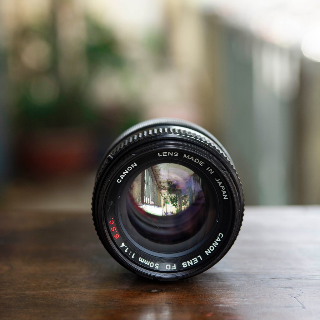 CANON LENS FD 50MM F/1.4 SSC [ỐNG KÍNH MF/NGÀM FD]