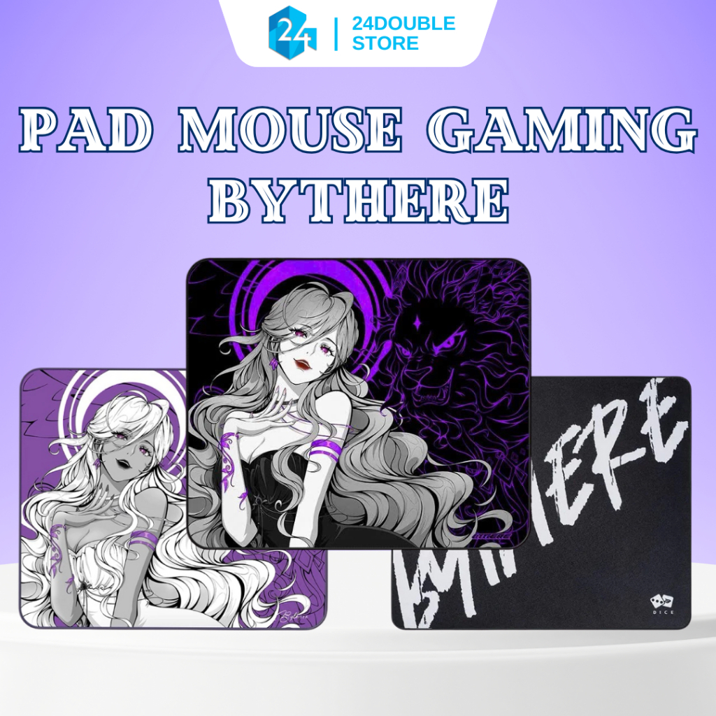 Lót Chuột Gaming Bythere | Bề mặt chống thấm nước | Pad chuột chơi game Esport | FPS | Chính Hãng