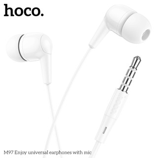 Tai Nghe Dây 3.5mm HOCO M97 Có Mic – Âm Thanh Rõ, Nghe Gọi Tốt, Dùng Cho Điện Thoại
