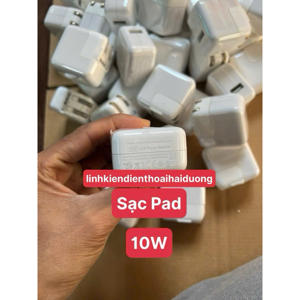 củ sạc ai pad 10W zin