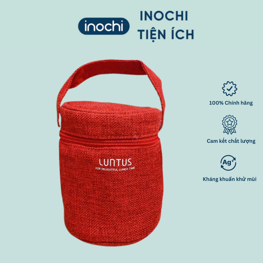 Túi giữ nhiệt LUNTUS cao cấp vải dày dặn, có quai xách tiện dụng